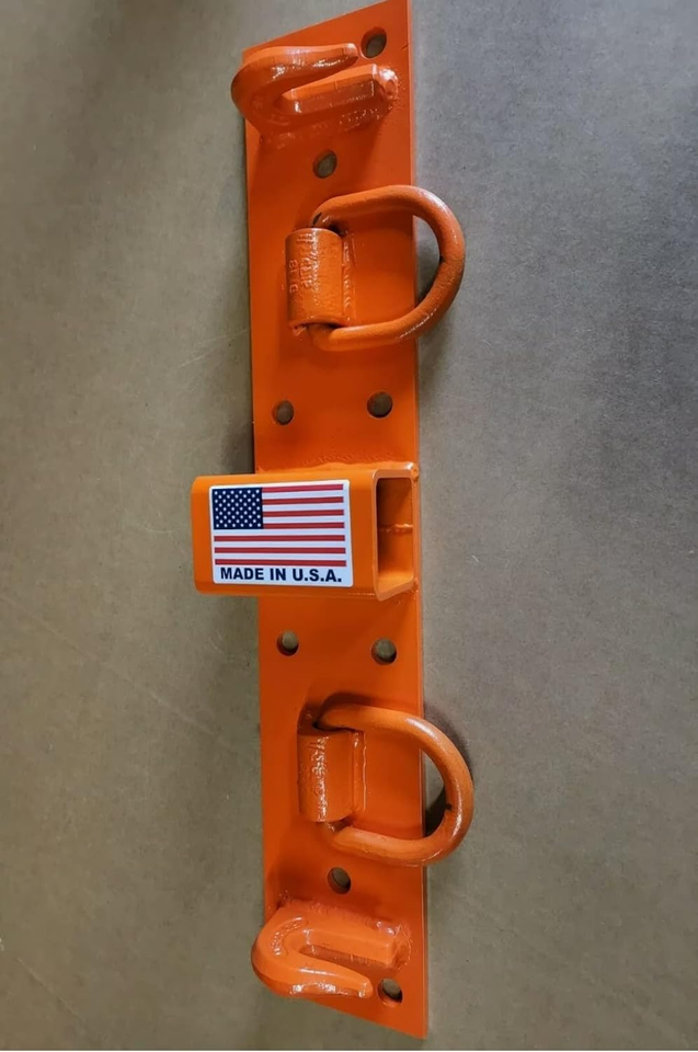 Compact Tractor Bolt on Chain Hooks, D Rings, Receiver Compatible with