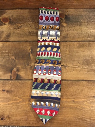Tabasco Pepper Sauce Silk Neck Tie Hot Sauce