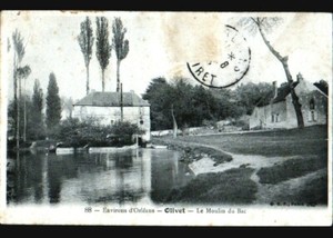 Détails Sur Olivet 45 Moulin Du Bac Moulin à Eau En Bord Du Loiret Début 1900