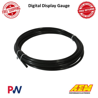 AEM Electronics 20ft Water Methanol Injection Nylon Hose 1/4'' Universal #30-3314