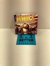 Rails Across America Video Game For PC NEW FACTORY SEALED Jewel With Sleeve