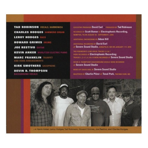 TAD ROBINSON - Real Street CD 019 severn DIGI Charles Hodges Joe Restivo - Bild 3 von 3