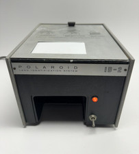 Vintage RARE Polaroid ID-2 Land Identification System Photo ID Camera TURNS ON 