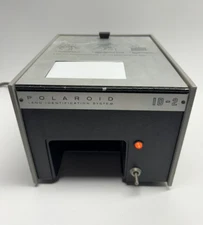 Vintage RARE Polaroid ID-2 Land Identification System Photo ID Camera TURNS ON!