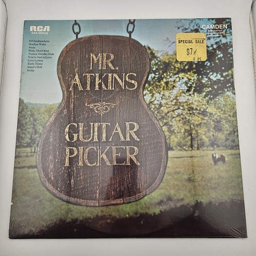 Chet Atkins Mr. Atkins Guitar Picker Vinyl Sealed 1971 Remastered New Old Stock