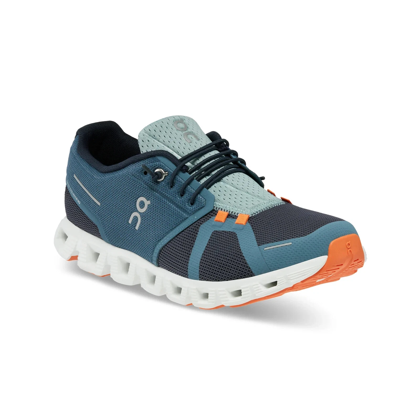 On Cloud 5 Push 69.98554 Sneakers Men's Dust Ink Low Top Athletic Running Shoes