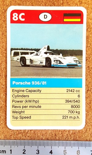 Top Trumps Single Cards Turbos Fast Sports Cars Waddingtons Issue Various (FB3) - Picture 20 of 21