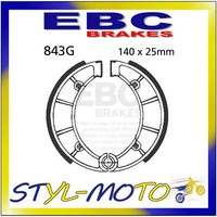 843G Hinterbremsschuhe Ebc Swm 347 Enduro 1982