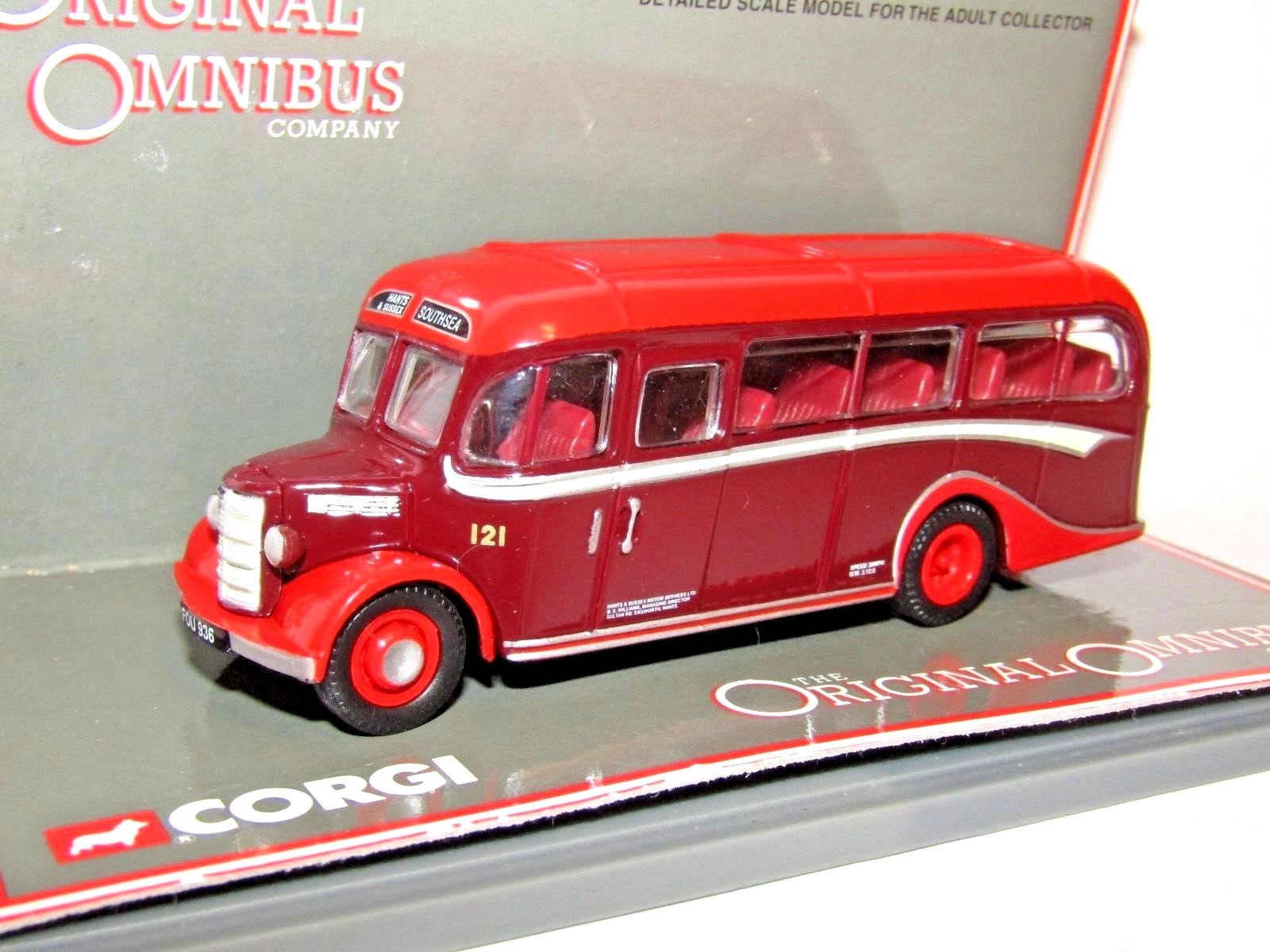 OOC BEDFORD OB COACH HANTS & SUSSEX SOUTHSEA 1/76 42603