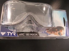 TYR Arc Swimming Mask Metallized LGAMSKM 064 Black/Silver