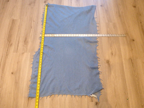 Roberta Roller Rabbit Womens Cashmere Wool Blend Tassel Scarf 80”x24" Small Hole - Picture 5 of 14