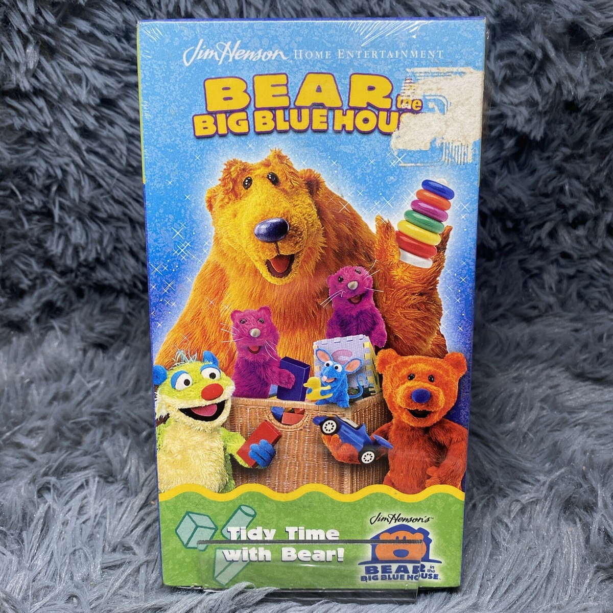 Bear In The Big Blue House Tidy Time With Bear VHS Tape 2002 Jim