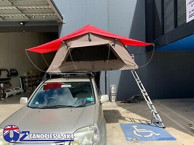 SIMPLE SETUP IN GREY TENT TO SUIT ANY DUAL CAB STYLESIDE UTE WITH A CANOPY