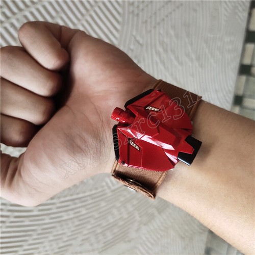 The Amazing Spiderman 2 Cosplay Rosso 3D Web Shooter Costume Puntelli Decora Giocattoli - Foto 1 di 19