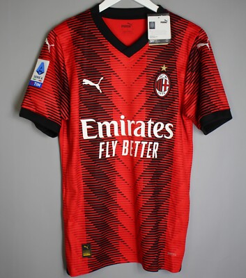 BNWT AC MILAN ITALY 2023 2024 AWAY FOOTBALL SHIRT JERSEY MAGLIA