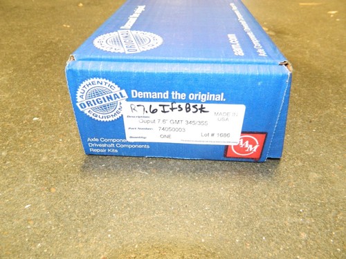 GM 7.6 IFS FRONT DIFFERENTIAL OUTPUT SHAFT AXLE SEAL KIT 2003-2012 COLORADO - Picture 4 of 4
