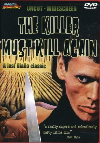 The Killer Must Kill Again (DVD, 1975) OOP RARE Italian Horror - Foto 1 di 1