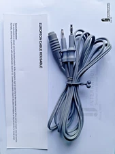 Reusable European Bipolar Silicon cable 3M Long High Quality Cord Autoclavable