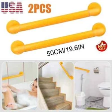 2Pcs Bathroom Shower Grab Bar Handle Safety Hand Rail Support Bar Nylon Housing