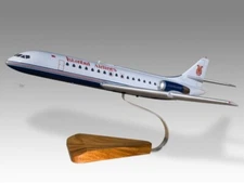 Aerospatiale SE-210 Caravelle 10B1R Istanbul Airlines Wood Model Large 1/72
