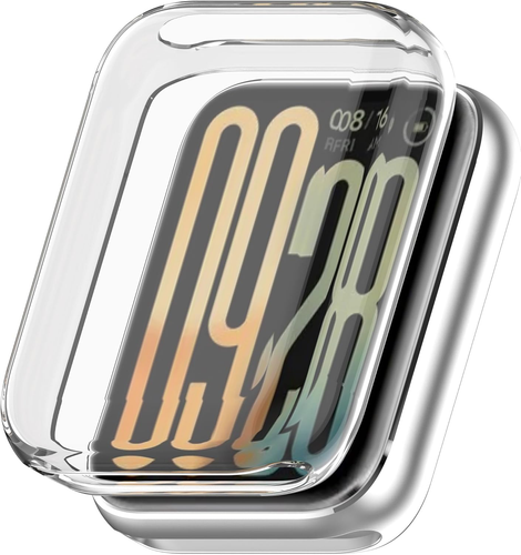 FTRONGRT Cover Compatibile Con Xiaomi Smart Band 9 Pro, Placcatura TPU Morbido,
