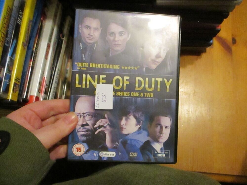 Line Of Duty - Complete Series 1 & 2 - DVD - LN Disc VGC Case - Pal (S2400831)