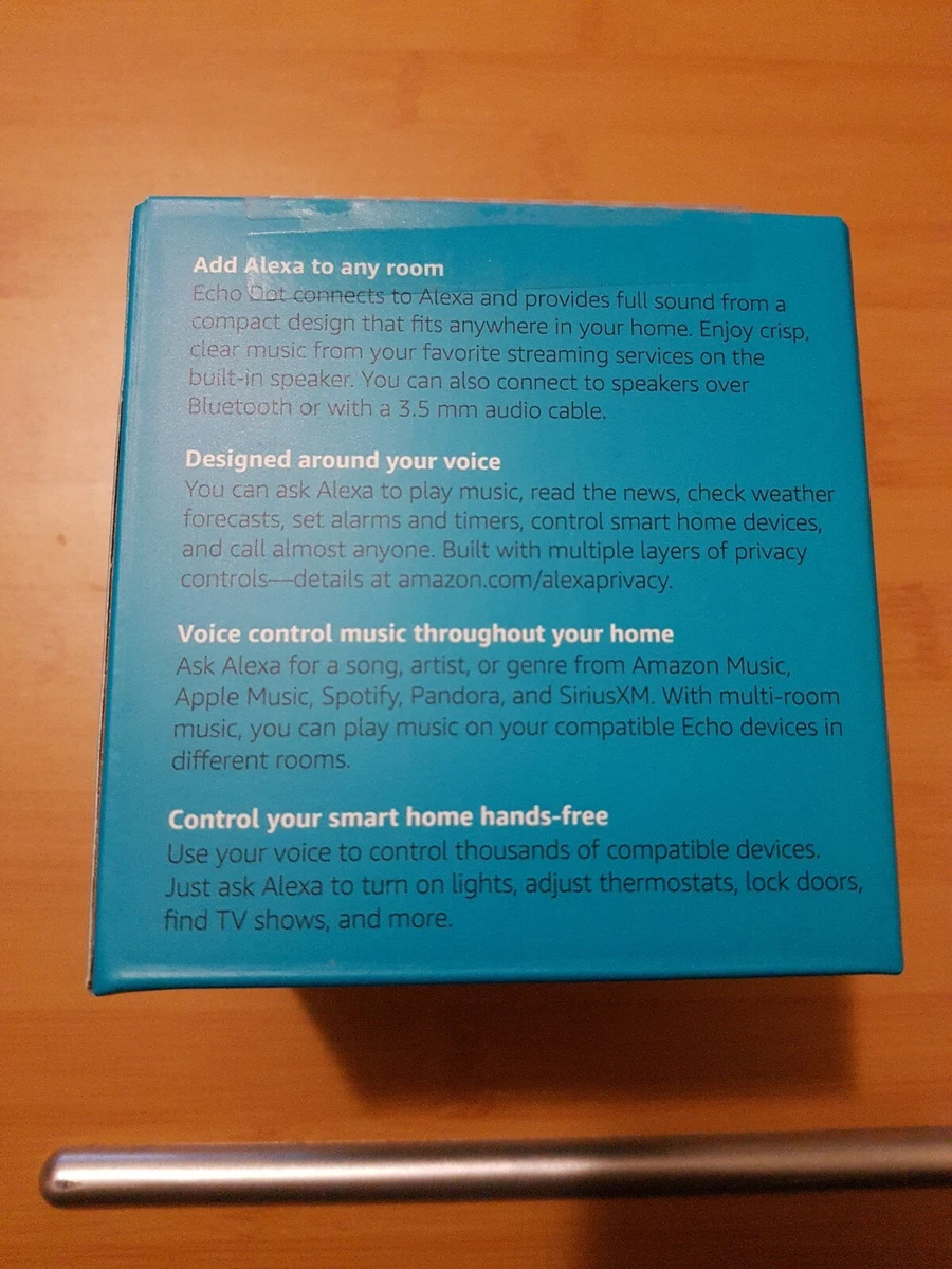Echo dot 3rd sales generation compatible devices