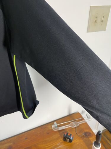 Under Armour Größe Large schwarz neongrün Reißverschluss Viertelreißverschluss Ganzjahresausrüstung - Bild 10 von 19