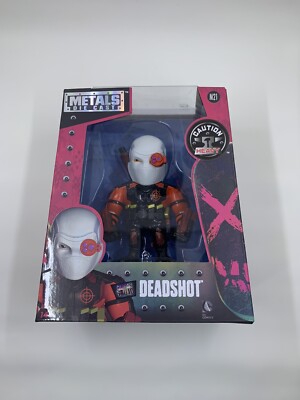 Suicide Squad 4'' Metal DieCast Deadshot M21 2016 Collectable Figure NEW SEALED