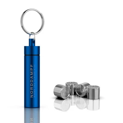 Norddampf Relict Capsule Caddy mit 4 Dosierkapseln für Kräuter