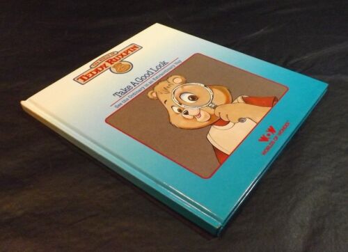 LIBRO DE PELUCHE RUXPIN ECHA UN BUEN VISTAZO MUNDOS DE MARAVILLA - SOLO LIBRO - Imagen 2 de 3