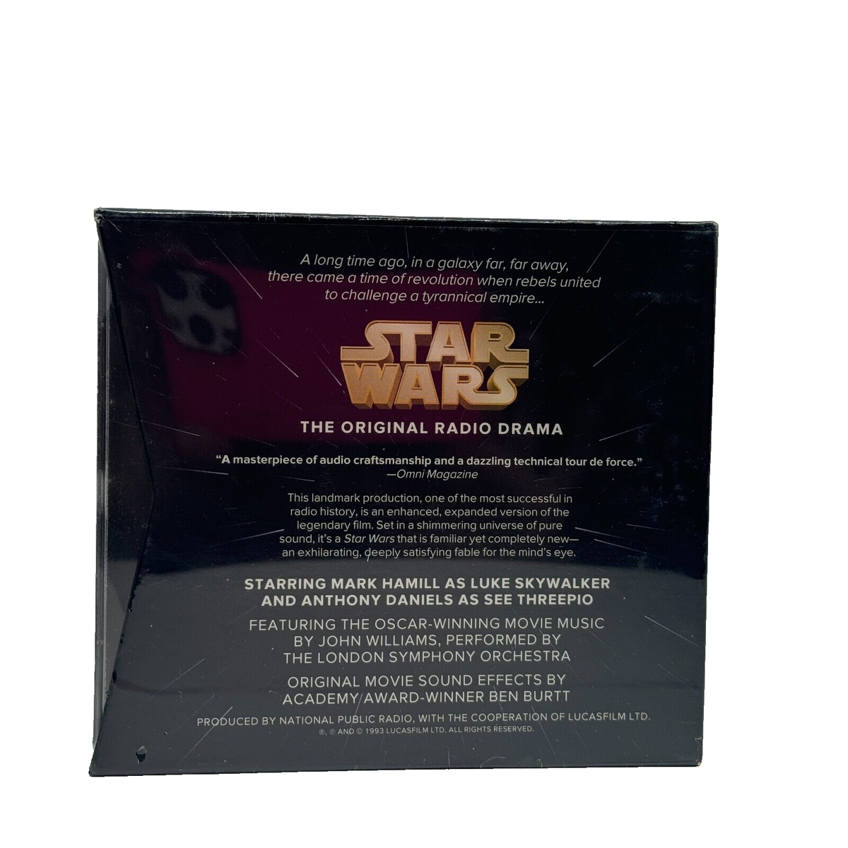 STAR WARS The Original Radio Drama, 13 Episodes on 7 Compacts