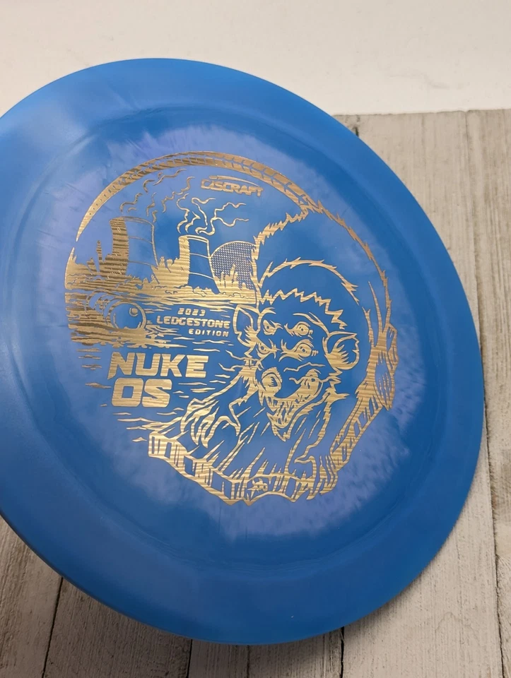 New Discraft Ledgestone 2023 ESP Lite Nuke OS Golf Disc 164-166g - Image 3 of 4