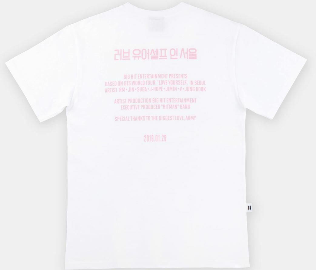 ソウル限定 BTS Love Yourself in Soul上映映画Tシャツ BTS