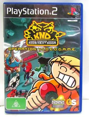 Codename Kids Next Door Operation Videogame Sony Ps2
