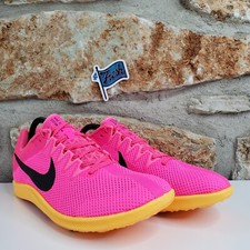 Nike Zoom Rival Distance Track  Field Spikes Men's Sz 10 Neon Pink DC8725-600