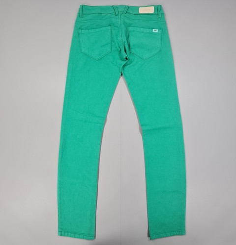 Lacoste Womens Jeans Green 12 UK Stretch Slim Fit Denim 40 - Picture 8 of 13