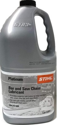 1 Gallon Platinum Chainsaw Bar and Chain Oil - Optimal Lubrication Solution
