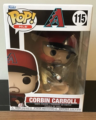 Funko Pop! MLB Arizona Diamondbacks Corbin Carroll Funko Pop! Vinyl Figure #115