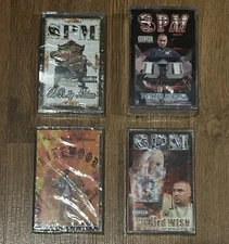 South Park Mexican SPM Cassette Tape BUNDLE 3rd Wish Hillwood Purity Power Moves