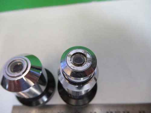 Lot Objectifs 10X 40X WILD HEERBRUGG Suisse Microscope Pièce Comme sur la Photo - Photo 4 sur 10