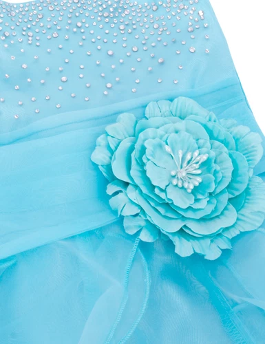 Flower Girl Dress Pageant Wedding Bridesmaid Formal Kids Party Princess Dresses - Picture 7 of 83