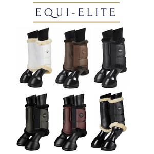 fleece brushing boots