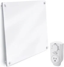 Wall Heater Panel with Thermostat - Electric Wall Mounted Heater for Indoor Use