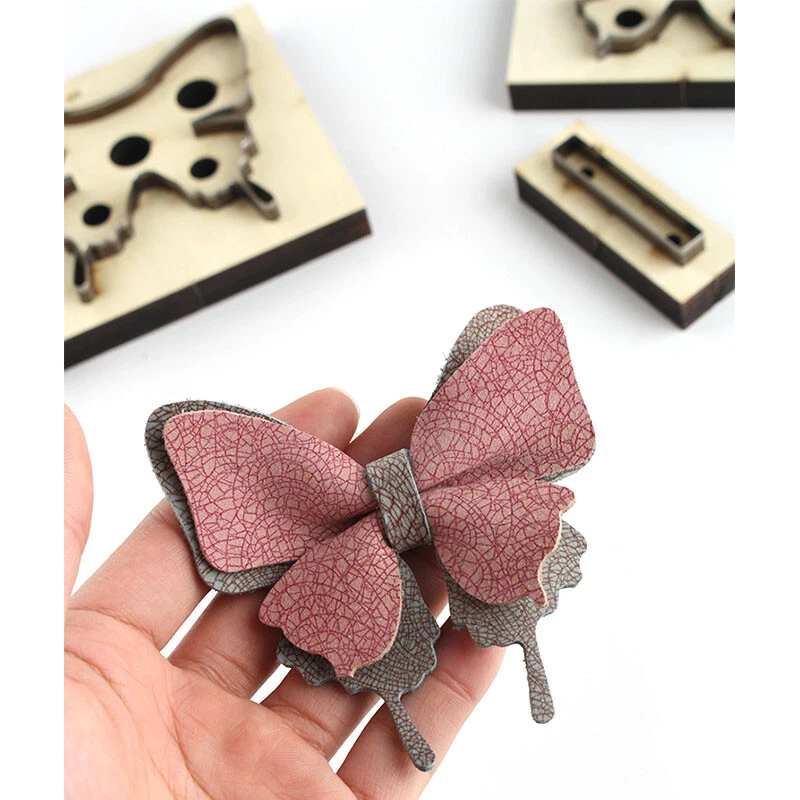 Leather craft Butterfly Cutter Die Japan Knife Art Template Cutting mould Tools - Image 4 of 4