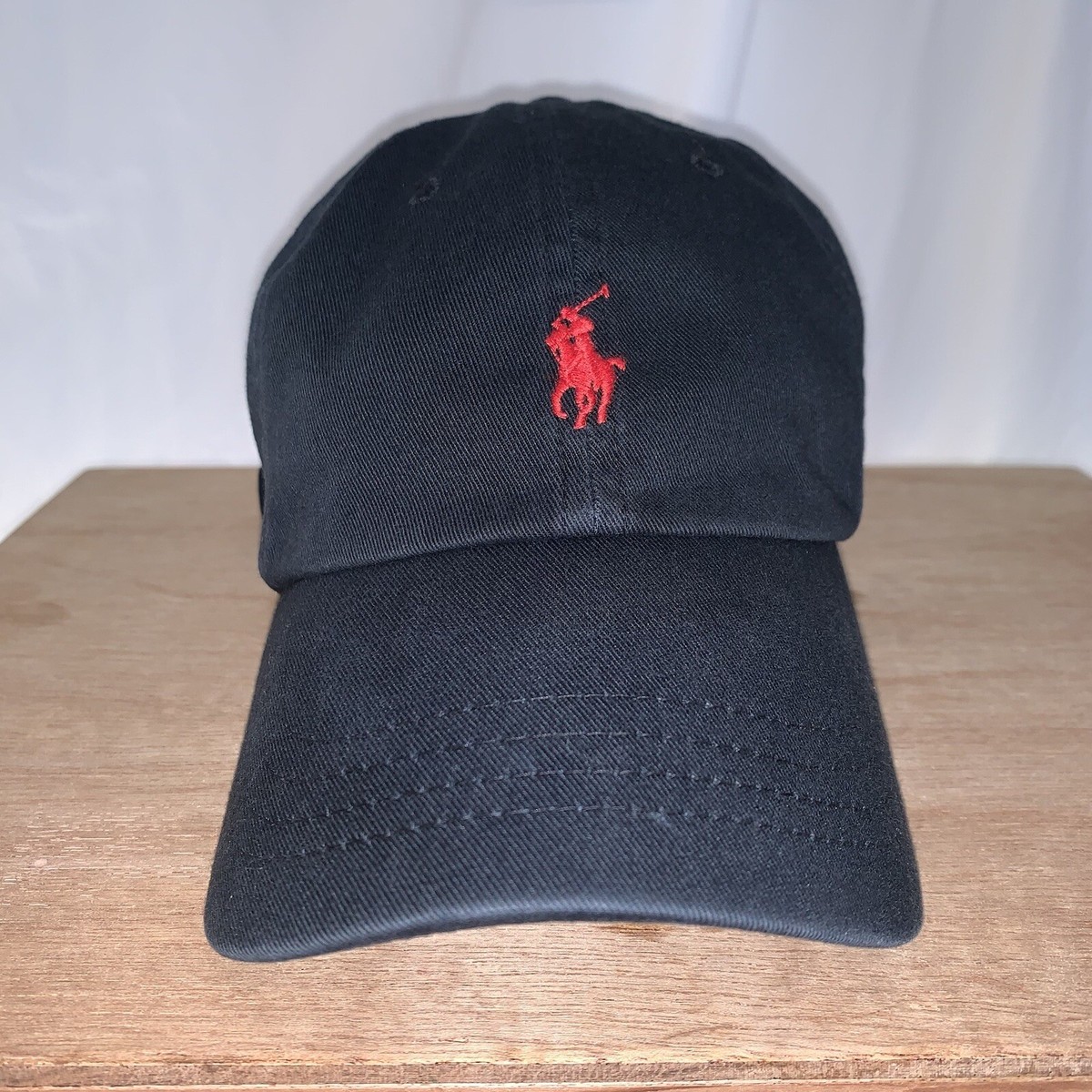 帽子 POLO RALPH LAUREN DAD CAP 90s 00s Polo Ralph Lauren Crest Hat Vintage 90s Black Adjustable
