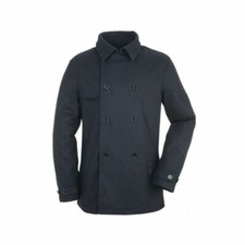 Giacca Maltese Blu Cappotto Doppio Petto Tucano Urbano Uomo Moto Scooter