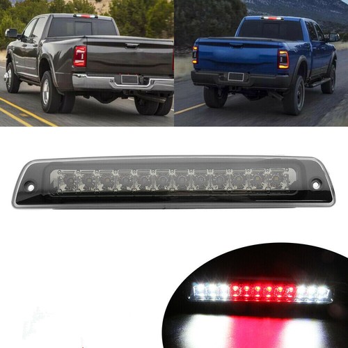 1994-2001 For Dodge RAM 1500 2500 3500 WS ST LED Black Rear Third Brake Lights - Picture 5 of 7