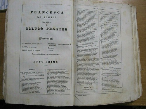EPOCA106 - TEATRO TRAGICO - VOLUME UNICO - 1832 - Picture 6 of 8