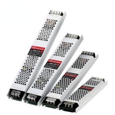 Ultra Thin LED Power Supply DC 12V 24V Lighting Transformer Driver For LED Strip